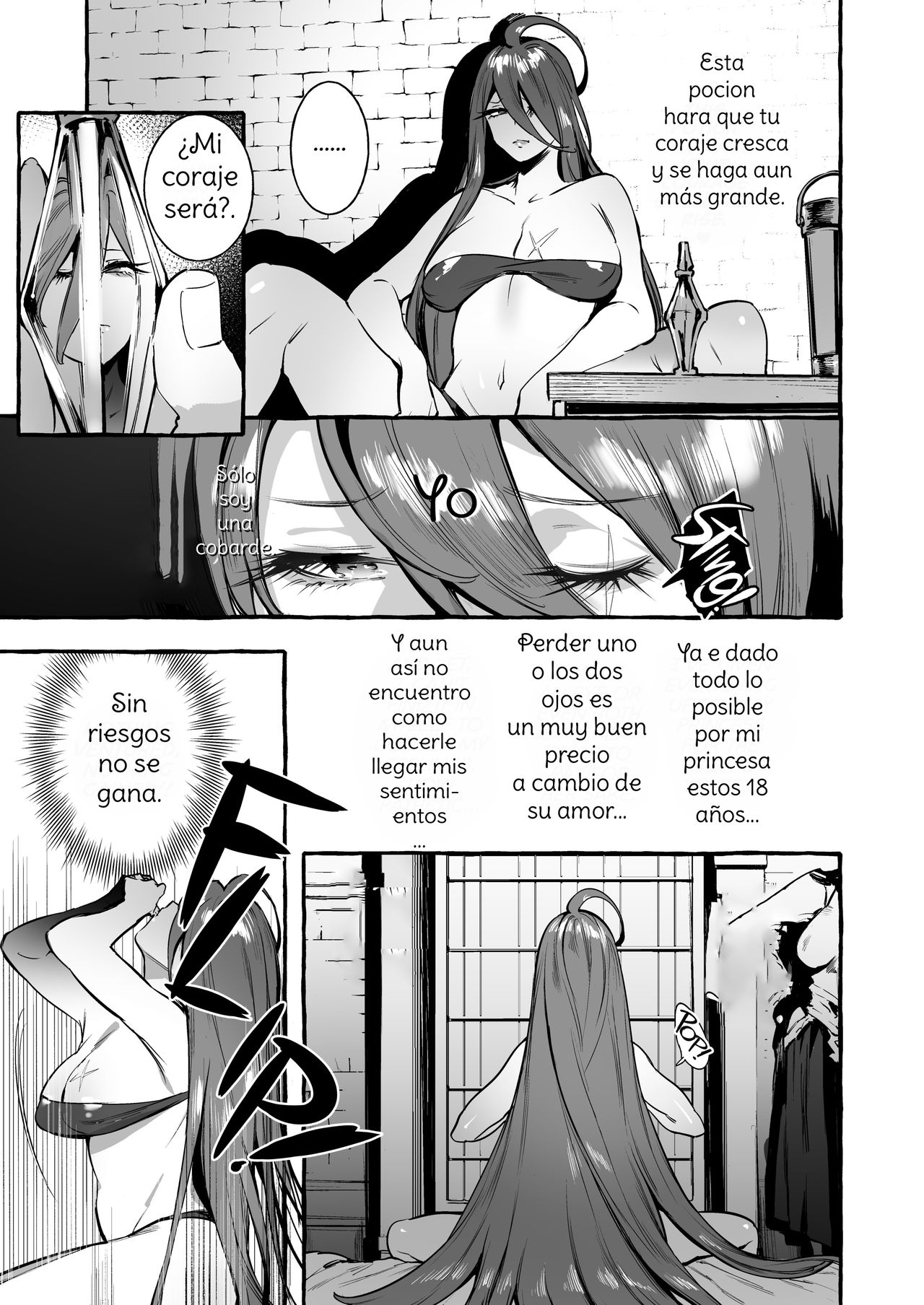 Ochinpo Onna Knight to Shojo Hime | Lady Cock Knight and Her Princess page 8 full