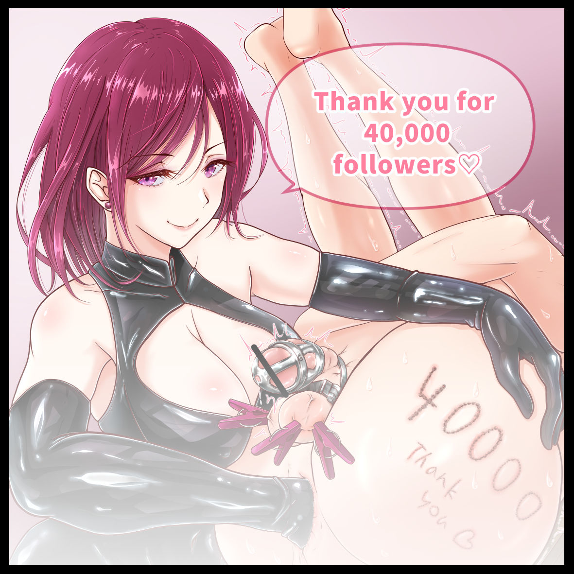 Follower-sama 40000-nin Toppa Arigatou Gozaimasu! page 1 full