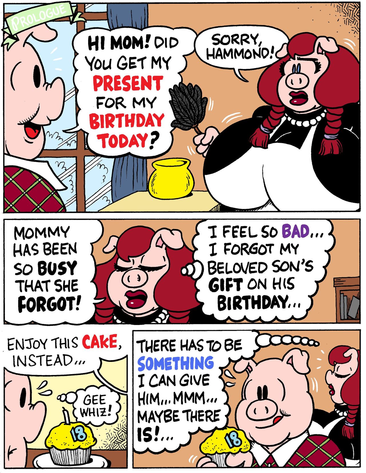 Dexter Cockburn: Porking page 1 full