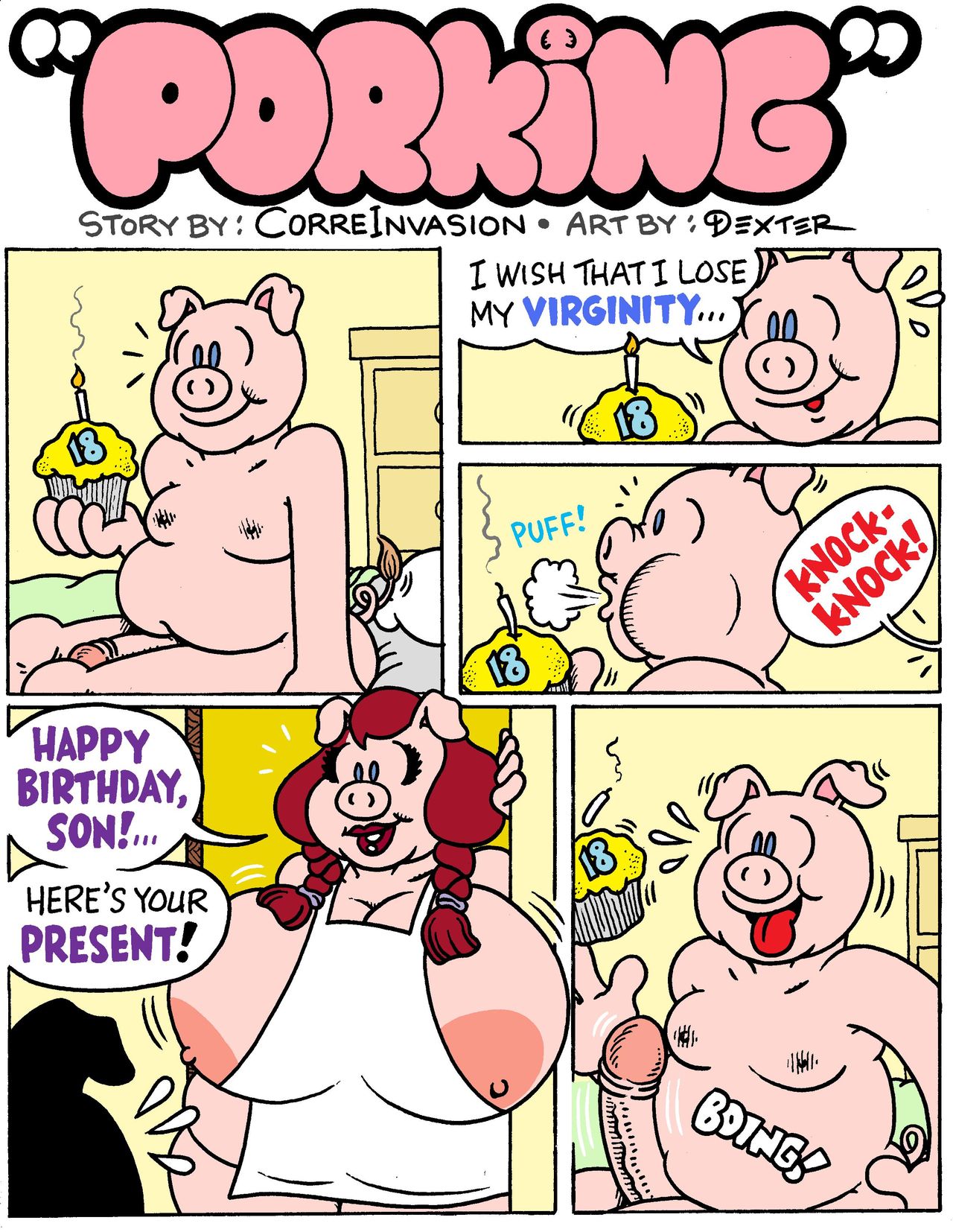 Dexter Cockburn: Porking page 4 full