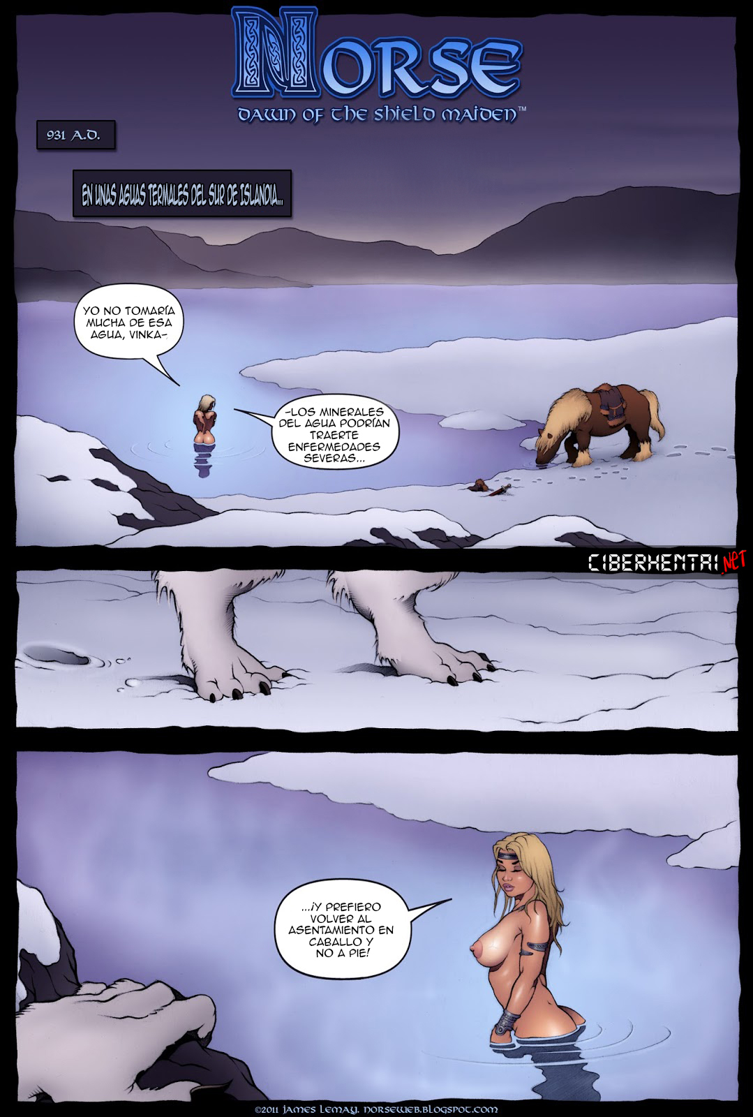 NORSE - Dawn of the Shieldmaiden page 1 full