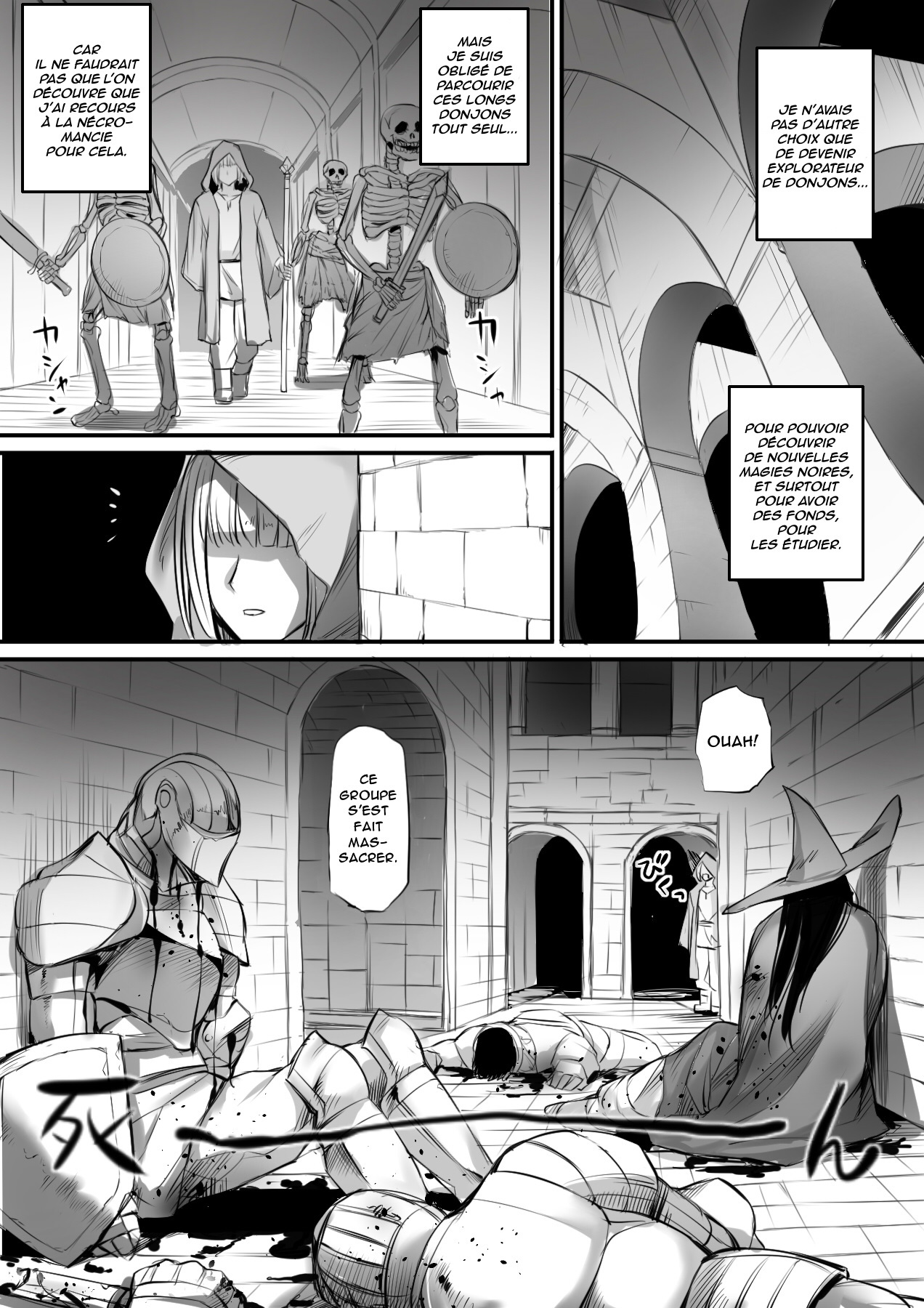 Meikyuu de Kakutou Musume no Shitai o Hirotte Jiangshi ni Shitemita Hanashi page 2 full