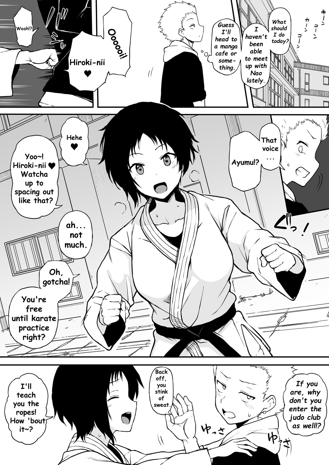 Kokujin no Tenkousei NTR ru  Kouhai o NTR ru page 1 full