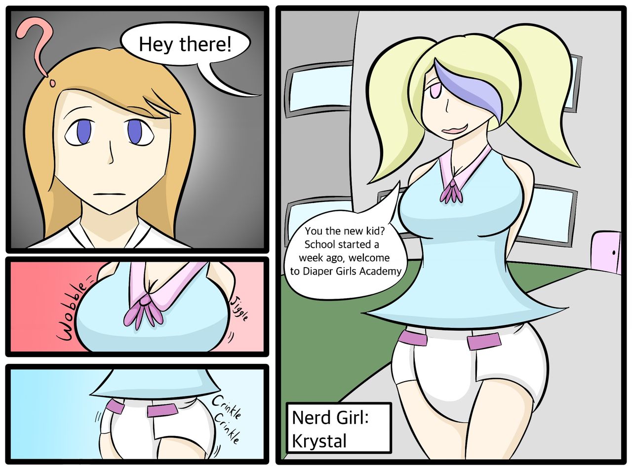 Diaper Girls Academy page 2 full