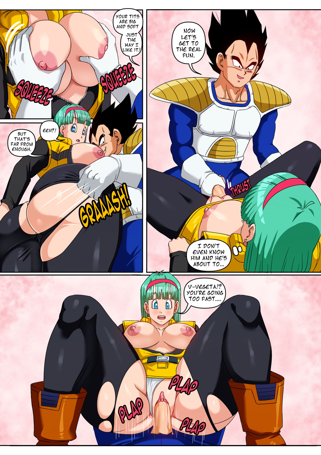 Bulma & Vegeta page 4 full