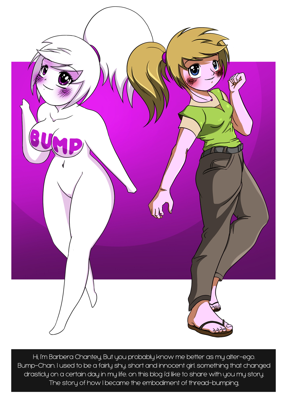 Bump Chan Comic page 1 full