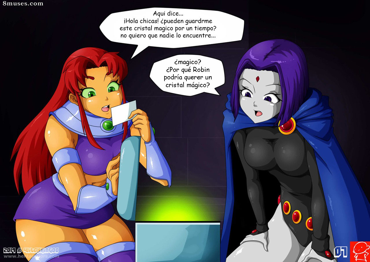 Teen Titans - The Magic Crystal page 8 full
