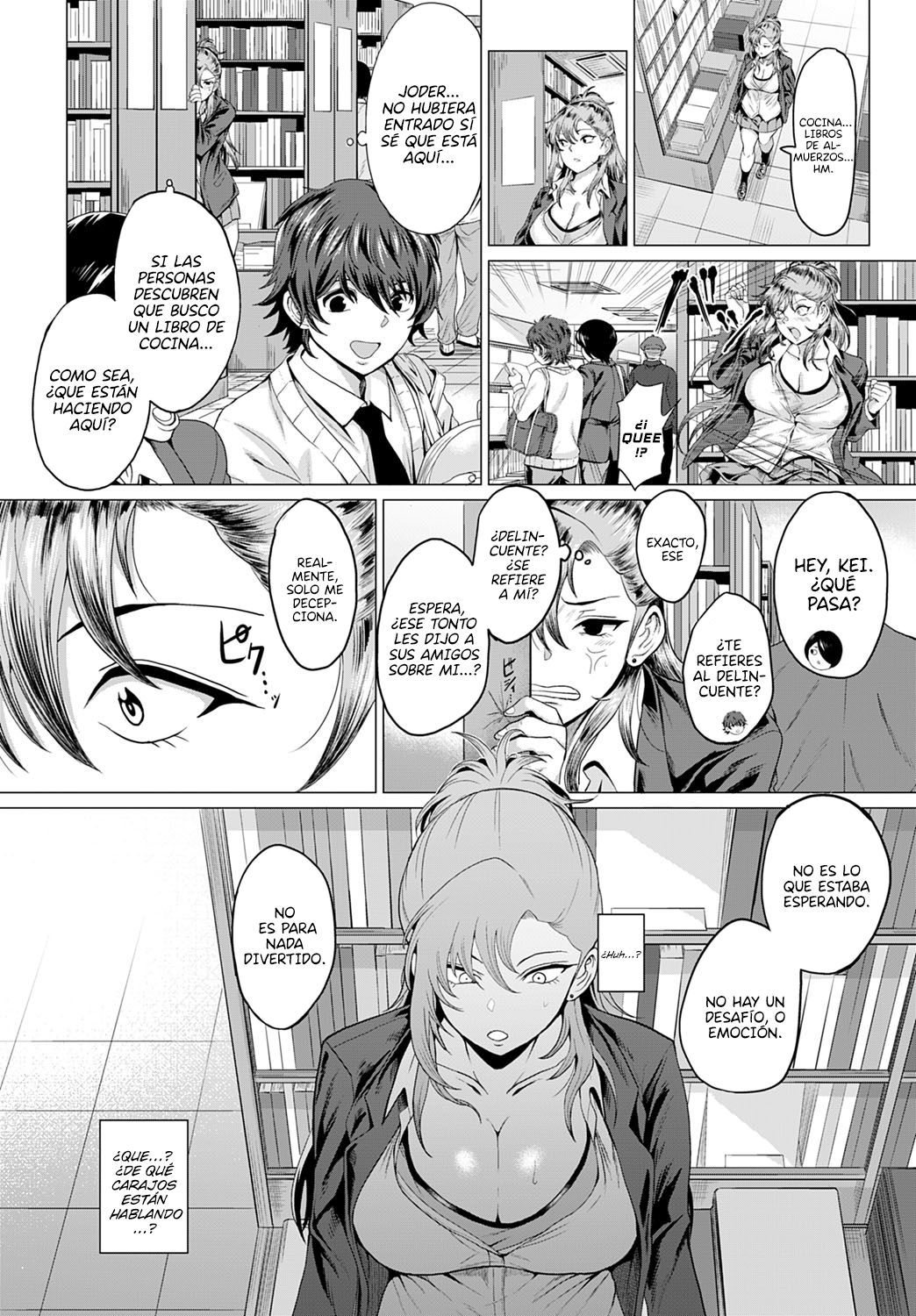Boku to Furyou to Okujou de | En la tejado, con la delincuente page 8 full