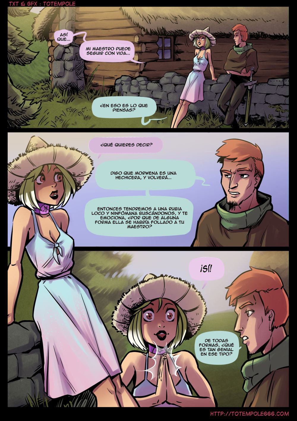 The Cummoner #19 page 3 full