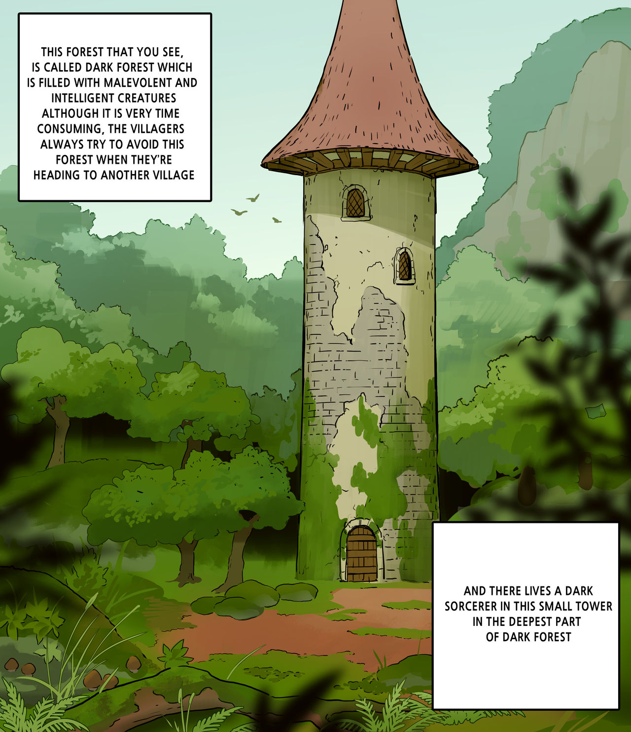 Dark Sorcerer's Garden page 1 full