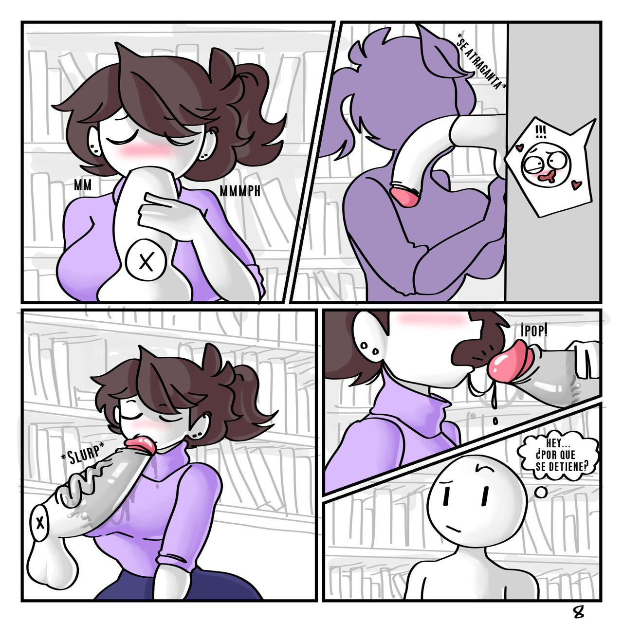 Más allá de los estantes   - Jaiden. page 9 full