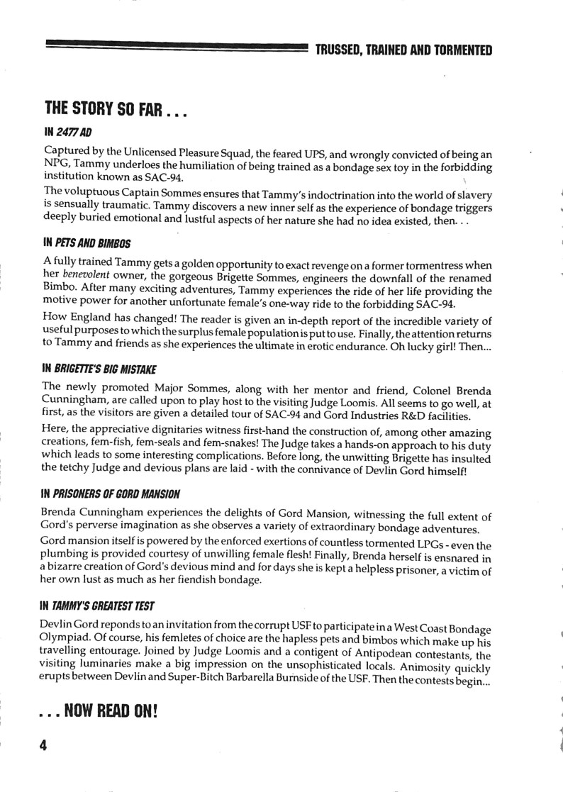 House of Gord BD-017 - 2477 AD - Part 6 - Trussed, Trained and Tormented page 5 full