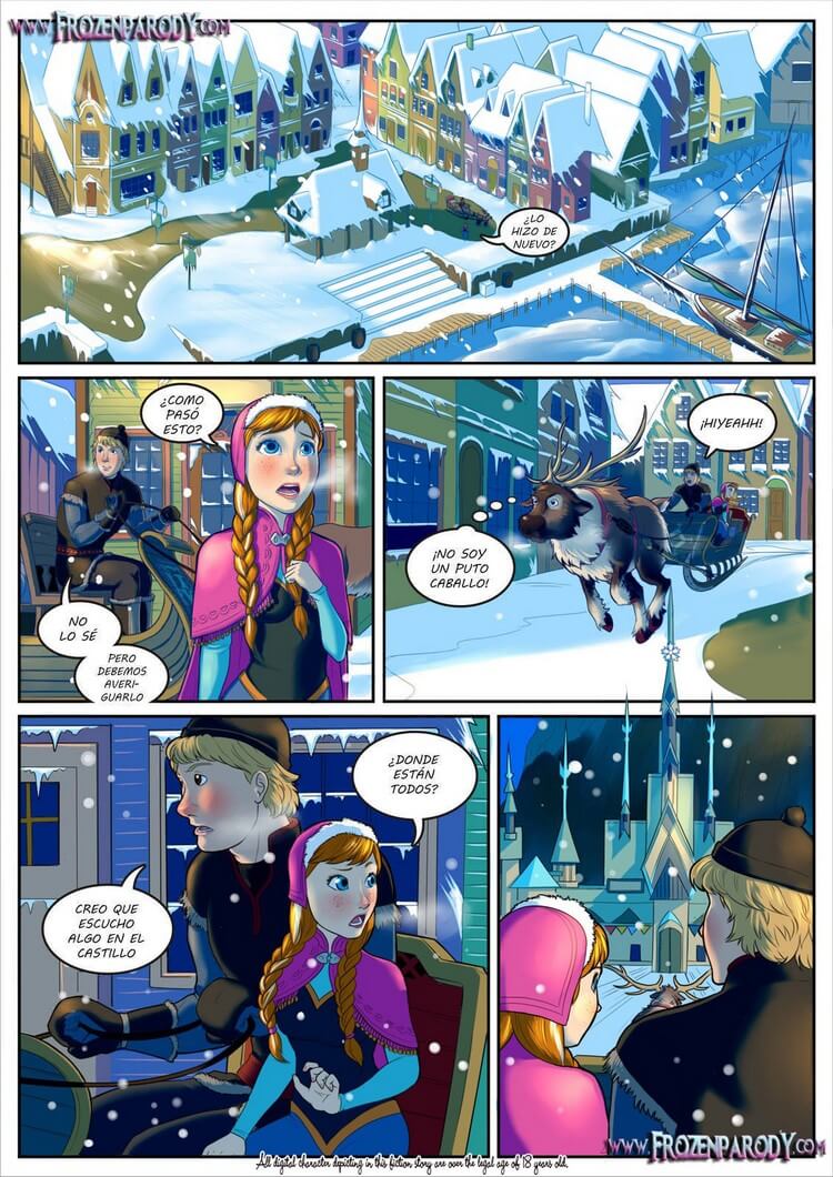 Frozen Parody  #1 page 2 full
