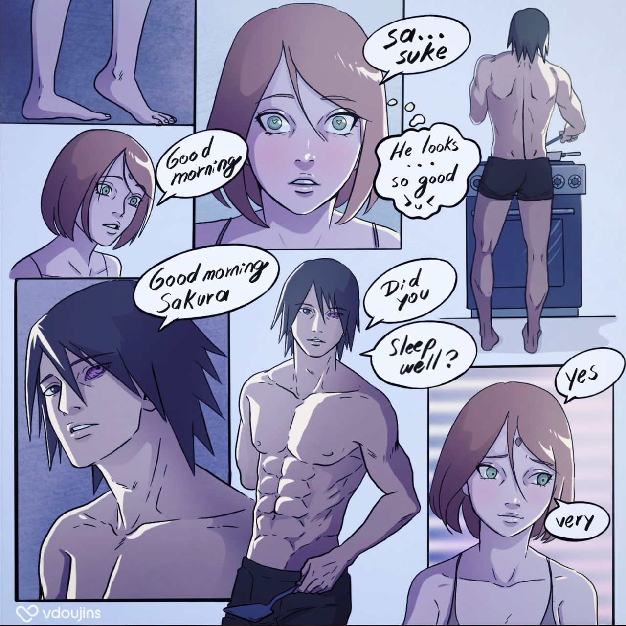 Sasuke X Sakura page 1 full