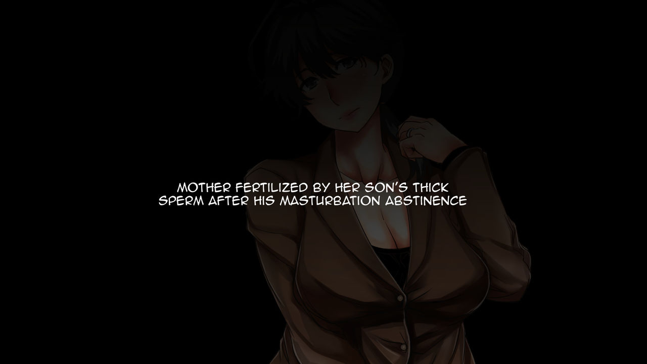 Onakin shita Musuko no Noukou Semen de Jusei suru Haha | Mother Fertilized by Her Son's Thick Sperm After His Masturbation Abstinence page 3 full