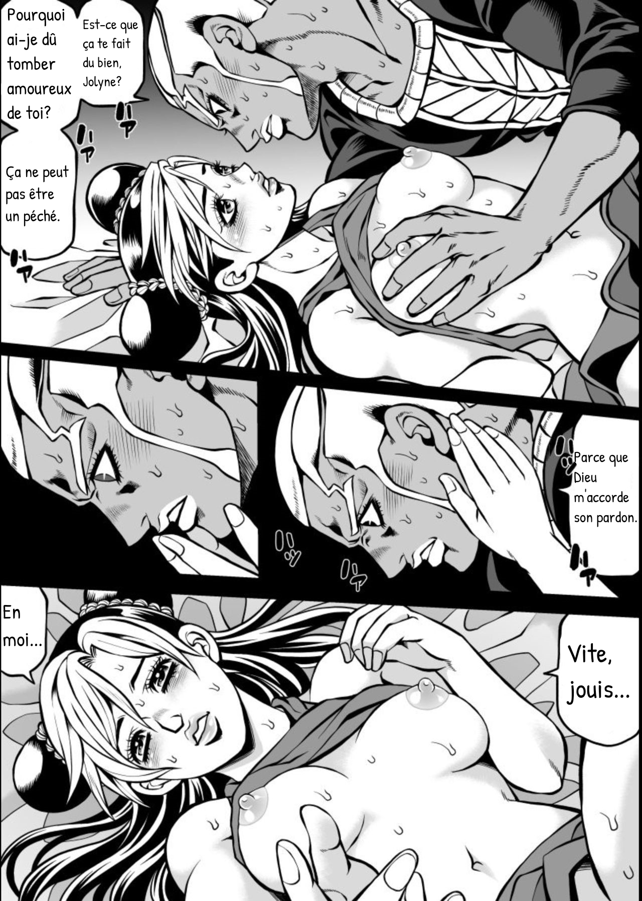 Cute Jolyne Lewd Challenge  + Extras page 10 full