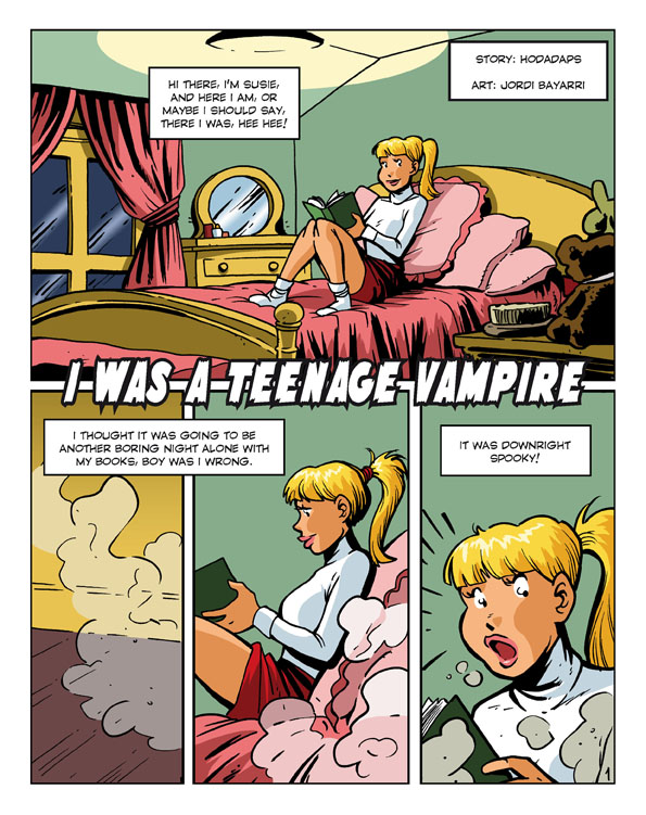 I Was A Teenage Vampire page 1 full