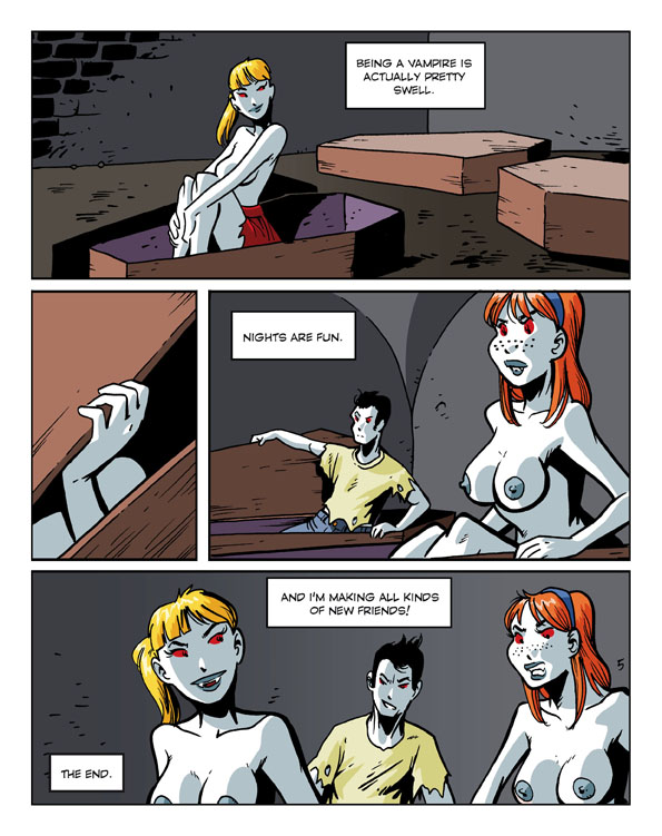 I Was A Teenage Vampire page 5 full
