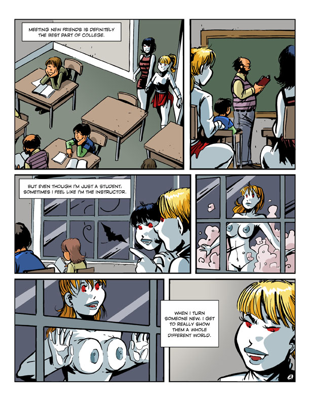 I Was A Teenage Vampire page 8 full