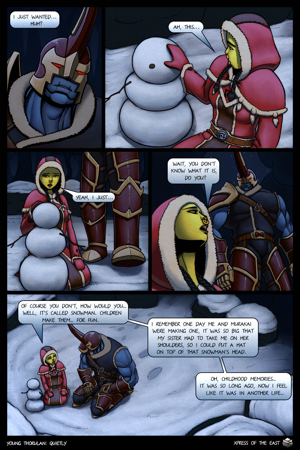 Young Thorulan: Quietly page 3 full