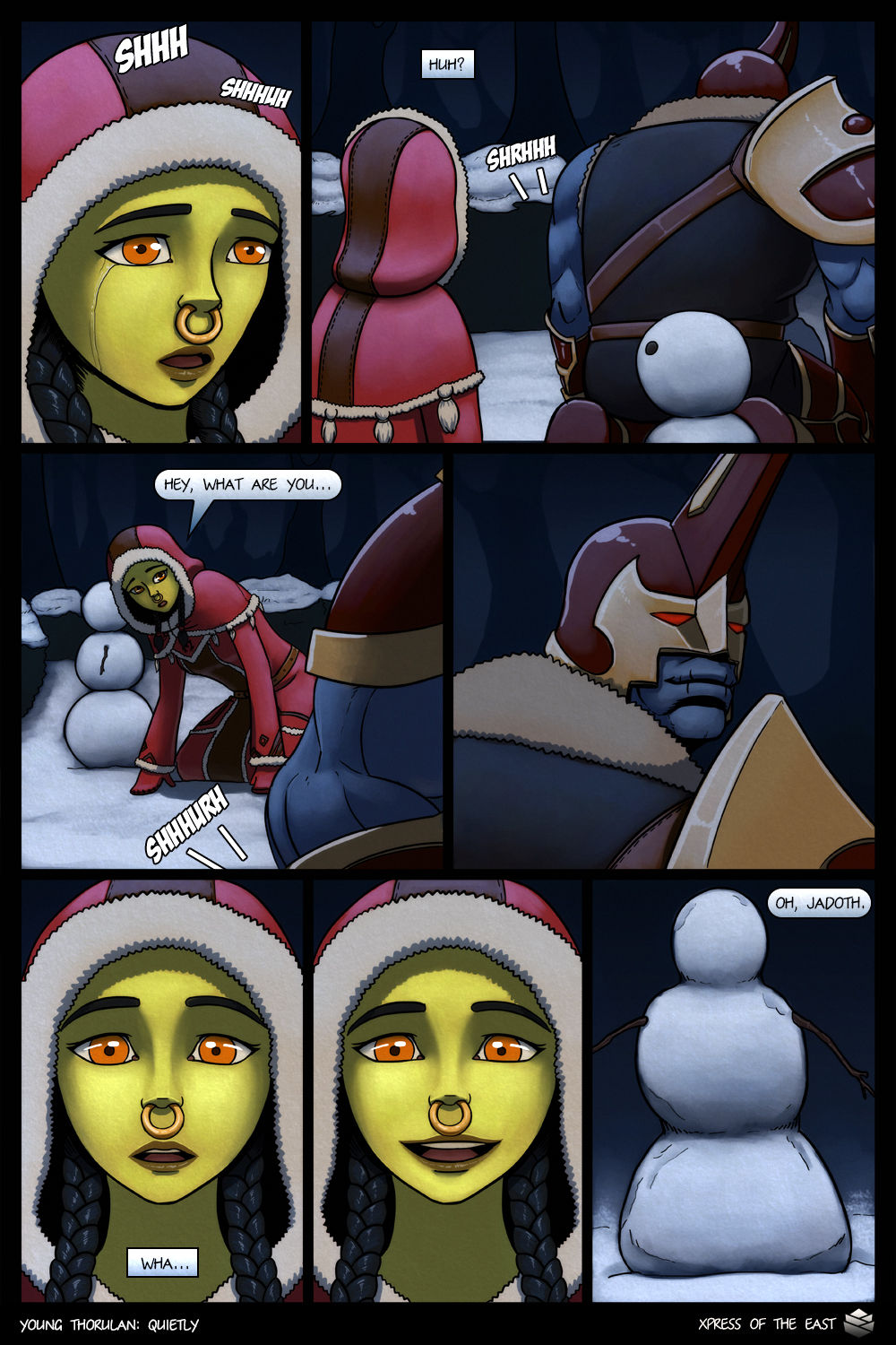 Young Thorulan: Quietly page 5 full