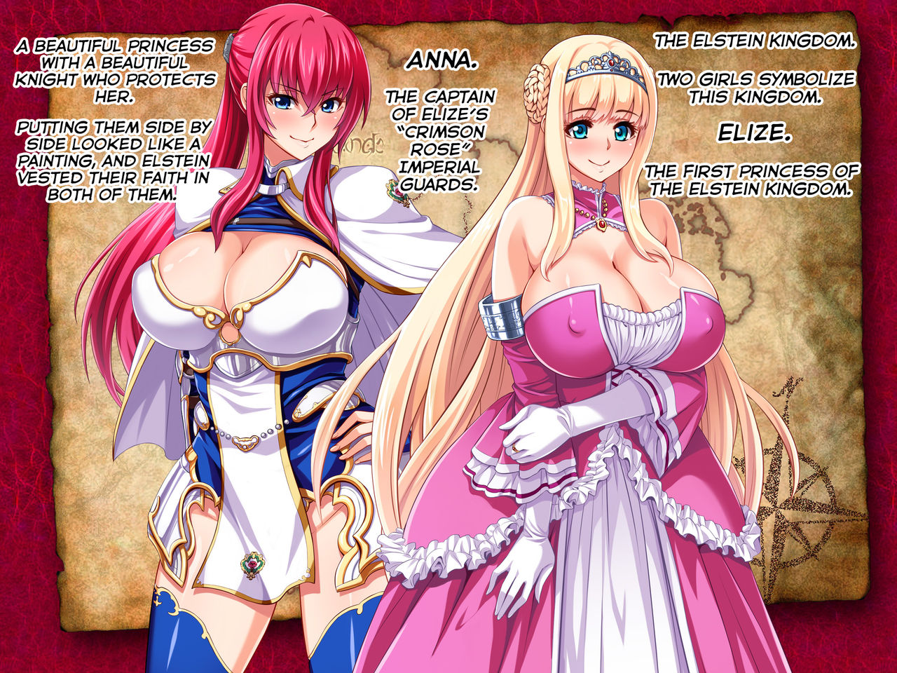 Oujo & Onna Kishi W Dogehin Roshutsu ~Chijoku no Misemono Dorei~Zenpen | The Princess and The Female Knight’s Double Vulgar Exposure ~The Humiliating Public Display Slaves~ - Part 1 page 3 full