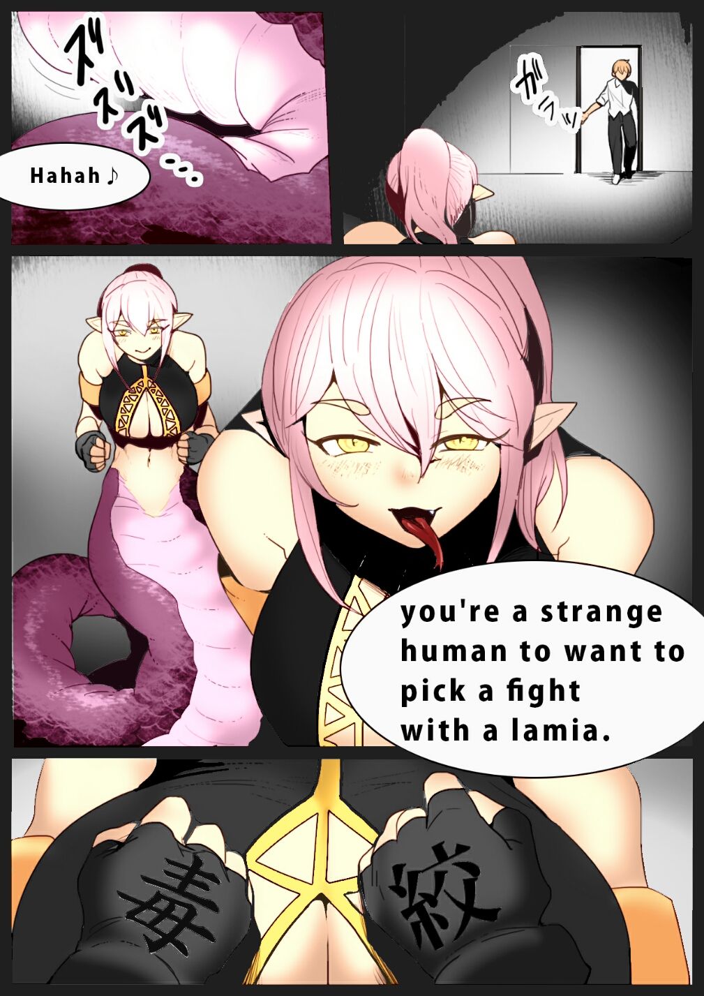 The Nation of Head Scissors  Girls Beat! -vs Lamia- page 2 full