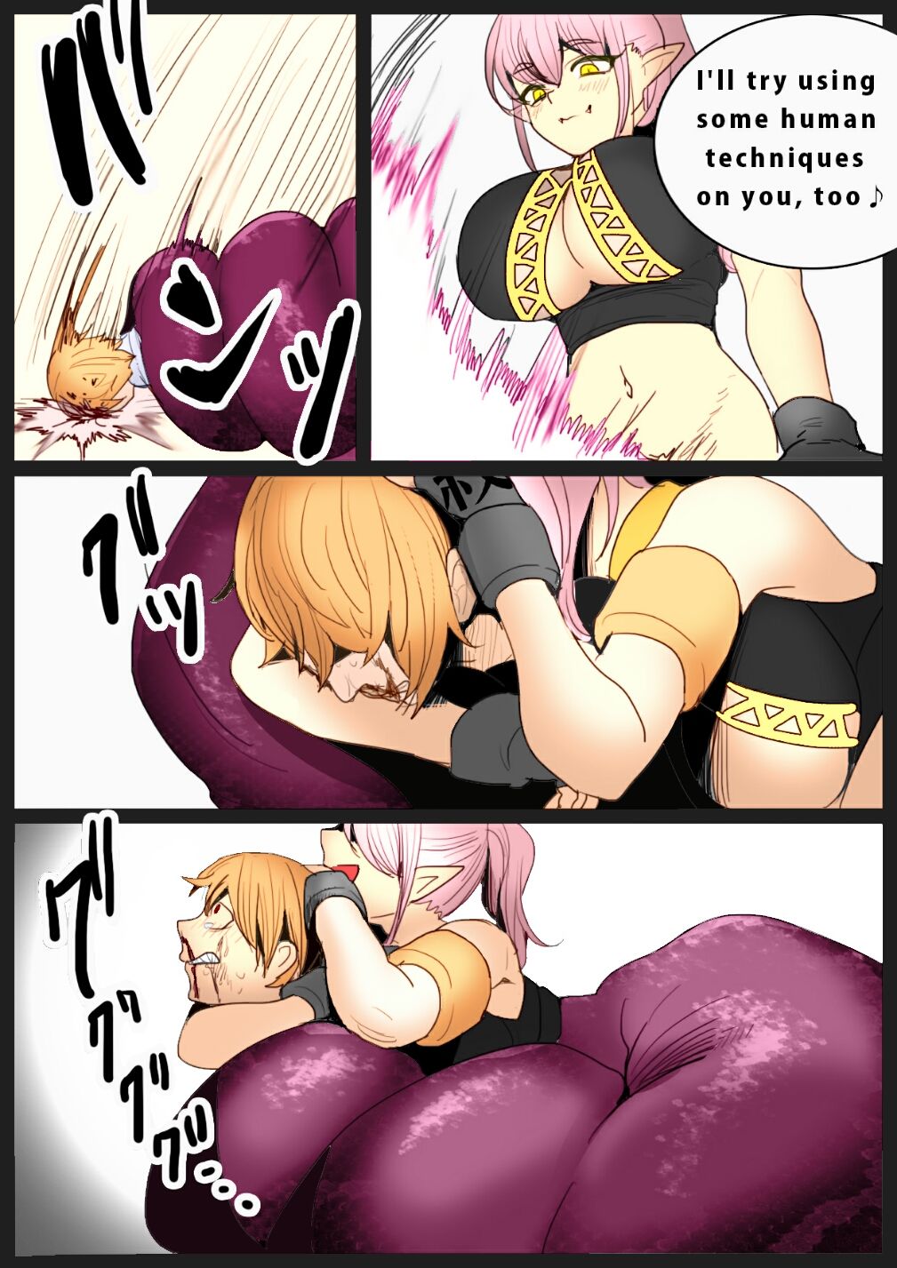 The Nation of Head Scissors  Girls Beat! -vs Lamia- page 8 full