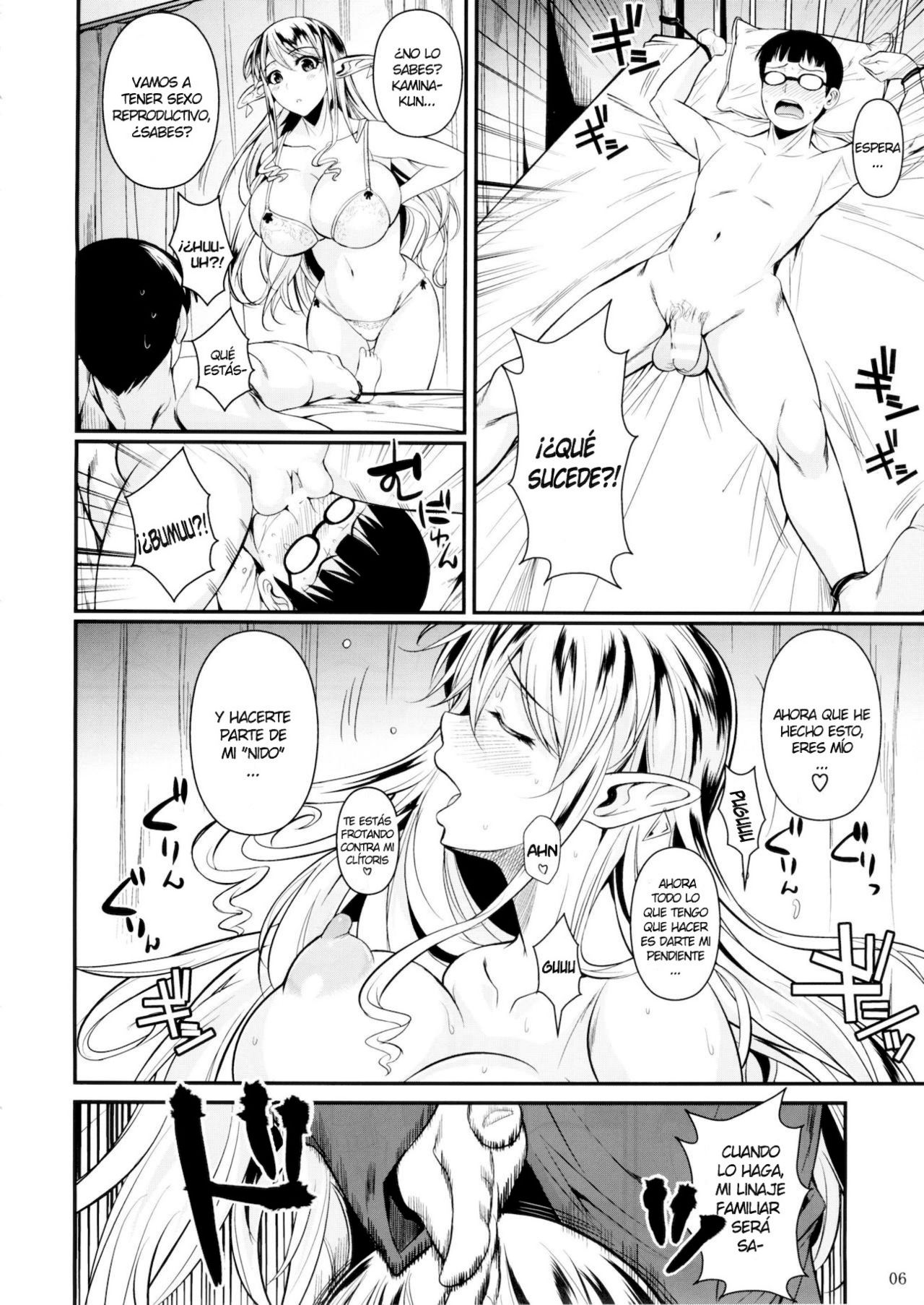 High Elf × High School 1-9 . page 9 full