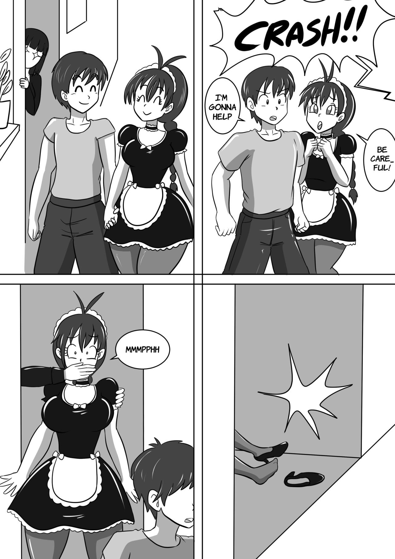 Where's my maid gf? page 1 full