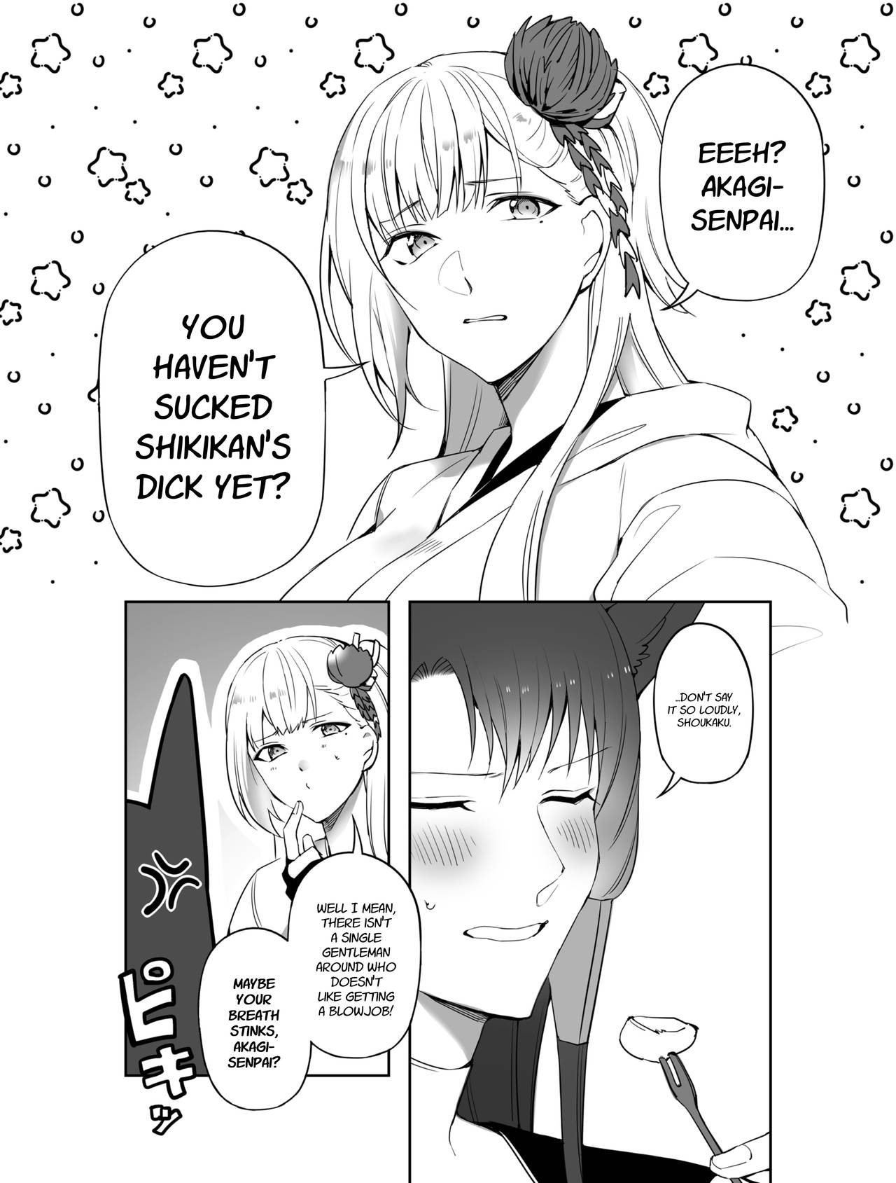 Let Akagi suck your dick page 3 full