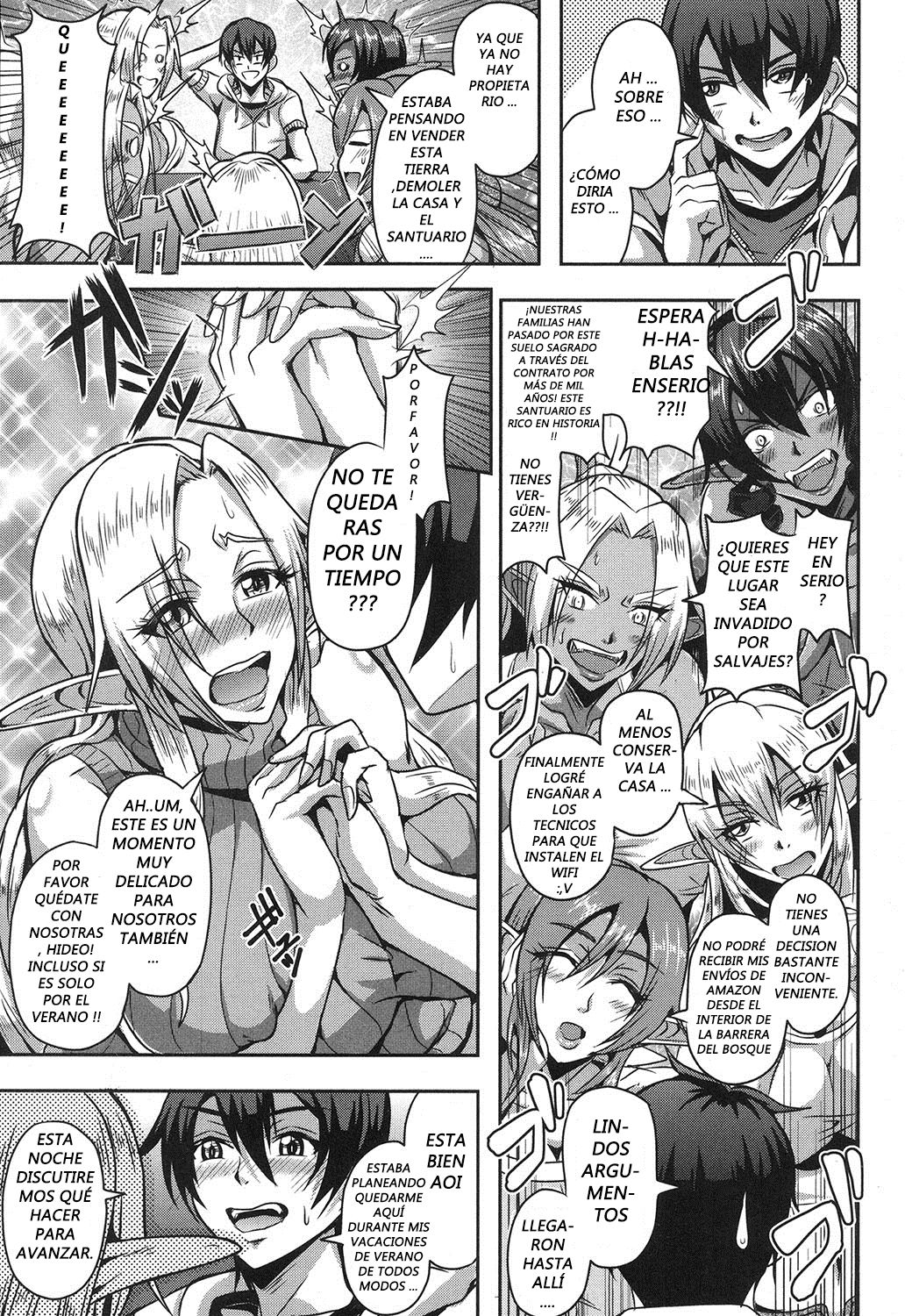 Elf Harem no Mori to Kozukuri Keiyaku page 7 full