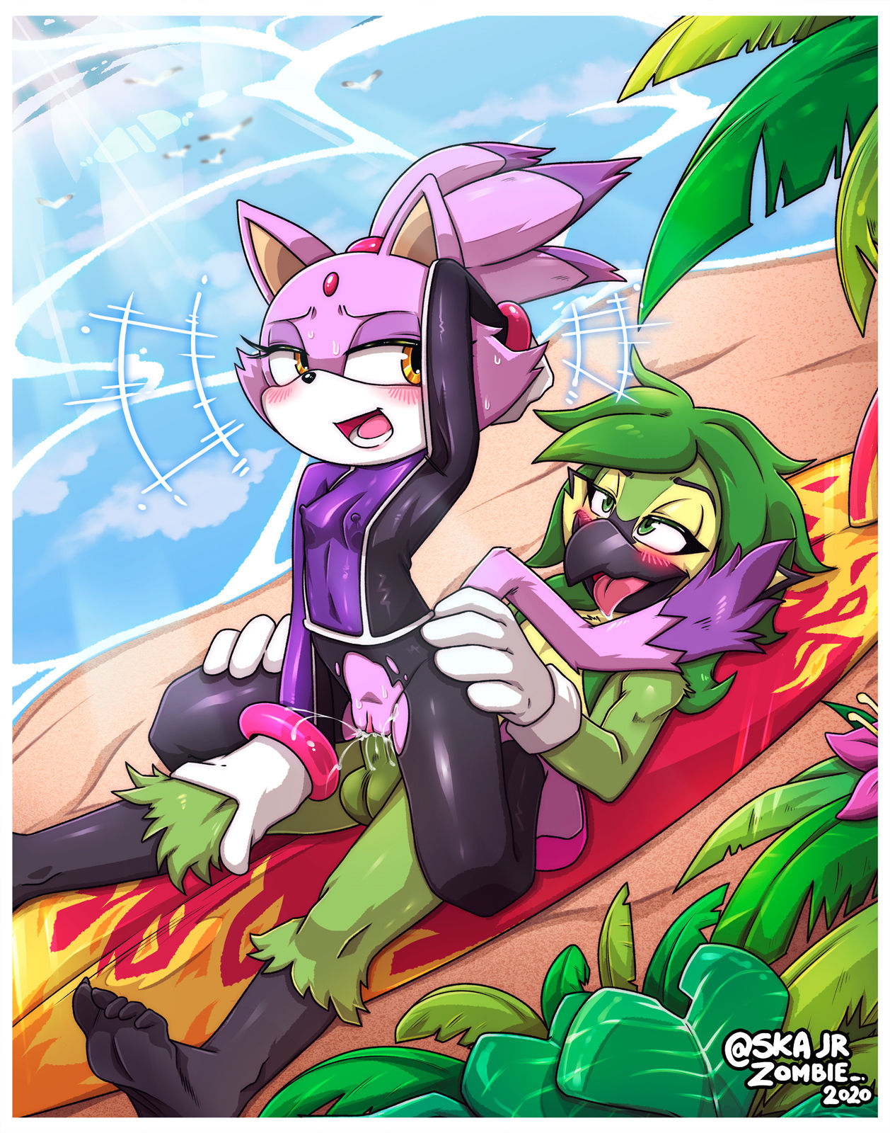 Blaze the cat! page 4 full
