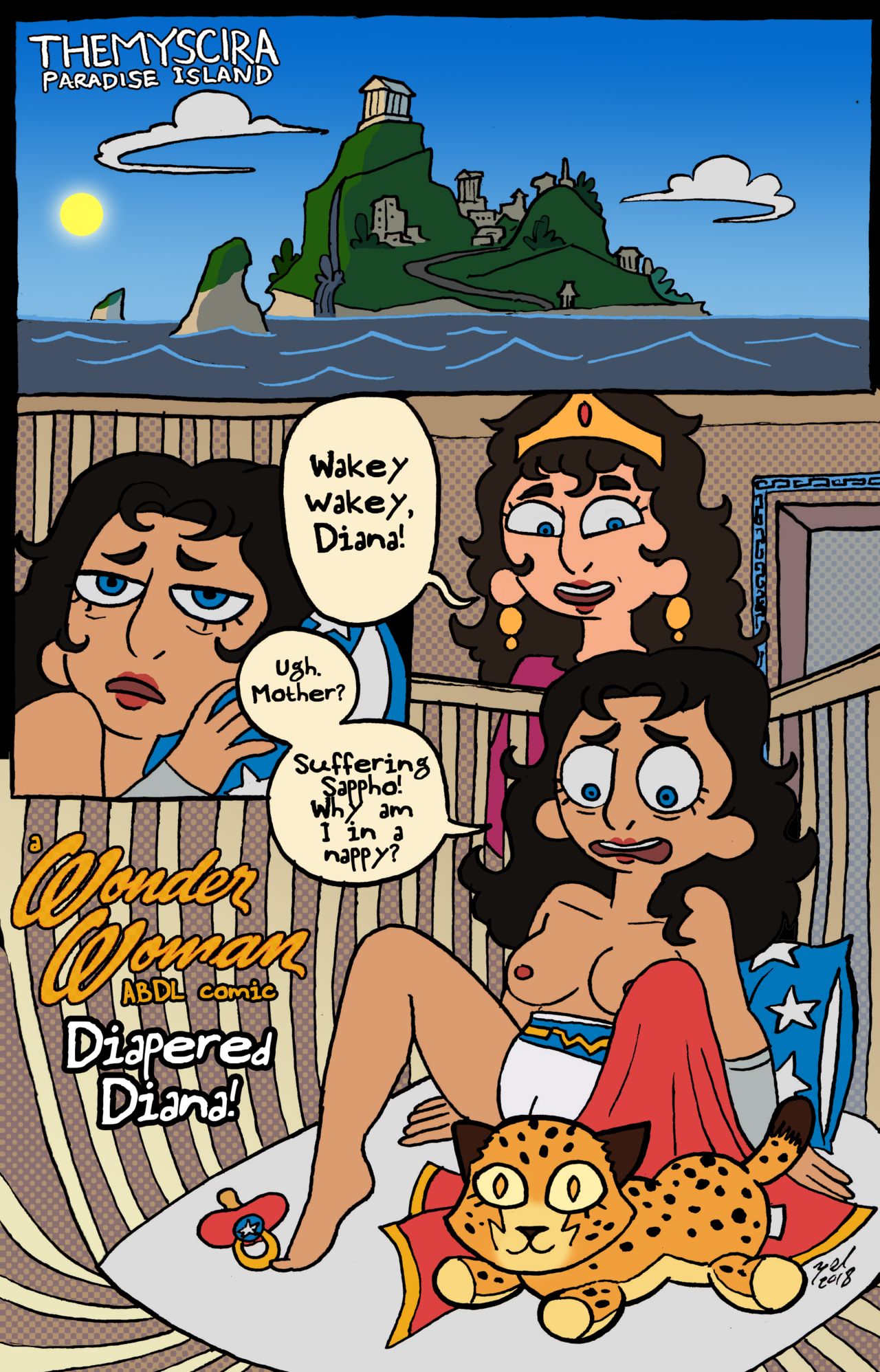 Diapered Diana page 1 full