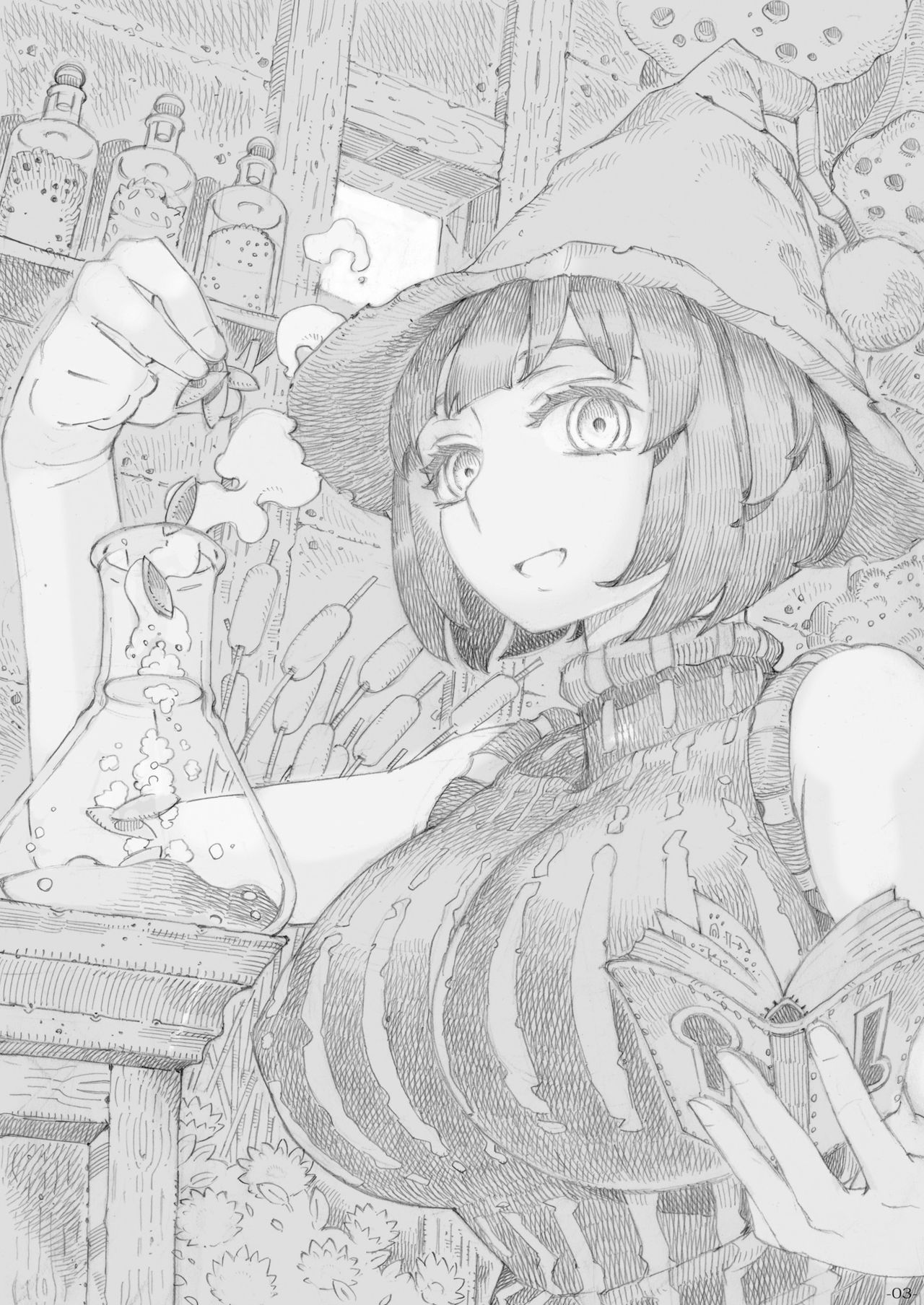 Majo wa Kekkyoku Sono Kyaku to 3 | 마녀는 결국 그 손님과 3 page 3 full
