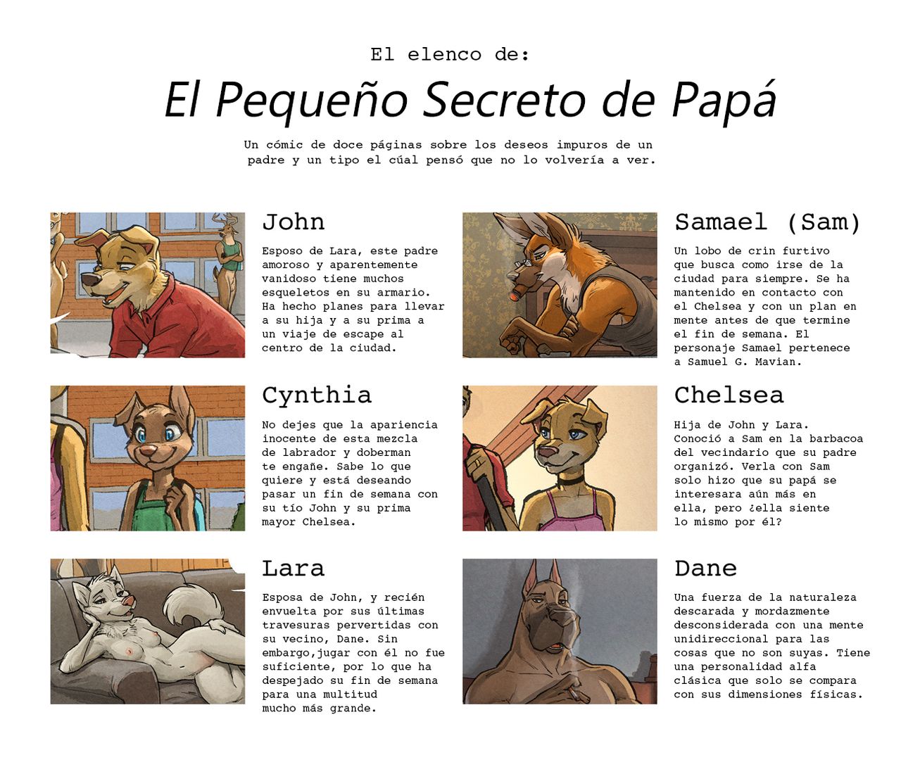 El Pequeño Secreto de Papá page 1 full