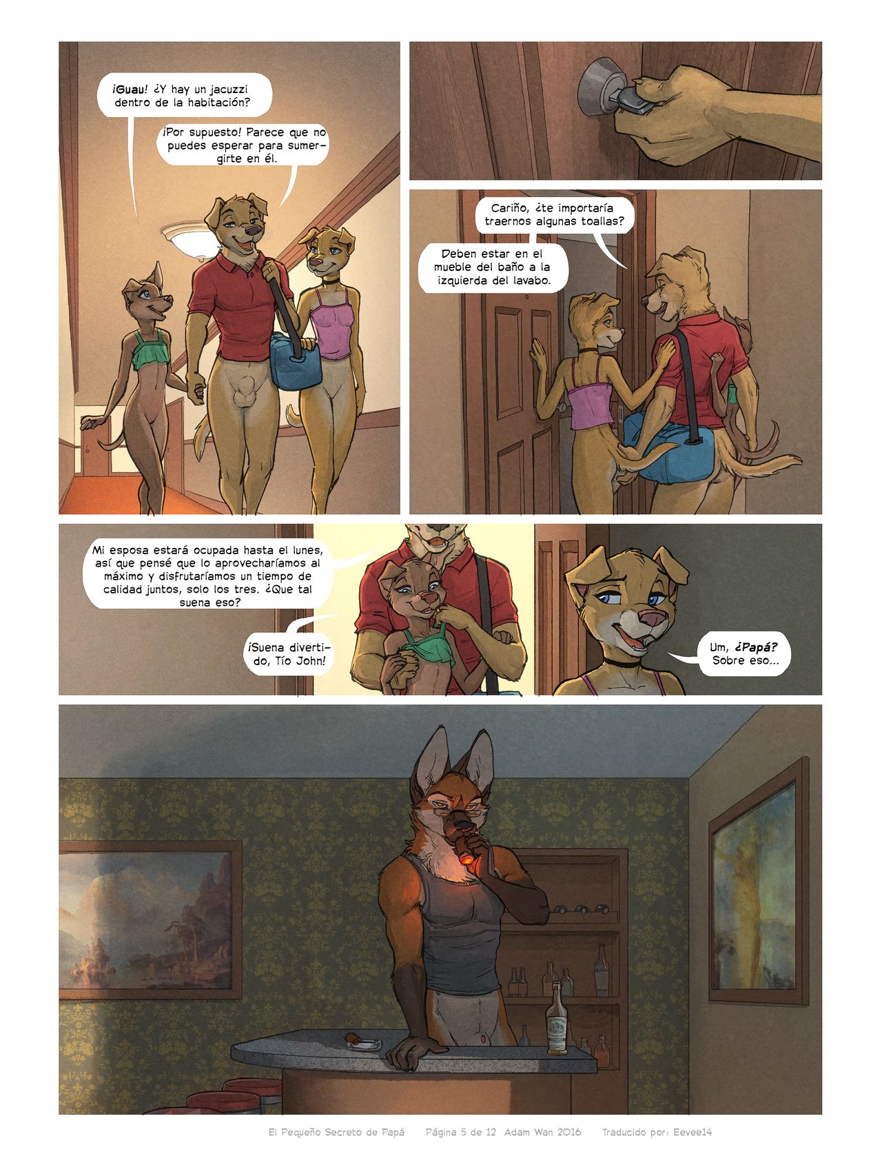 El Pequeño Secreto de Papá page 6 full