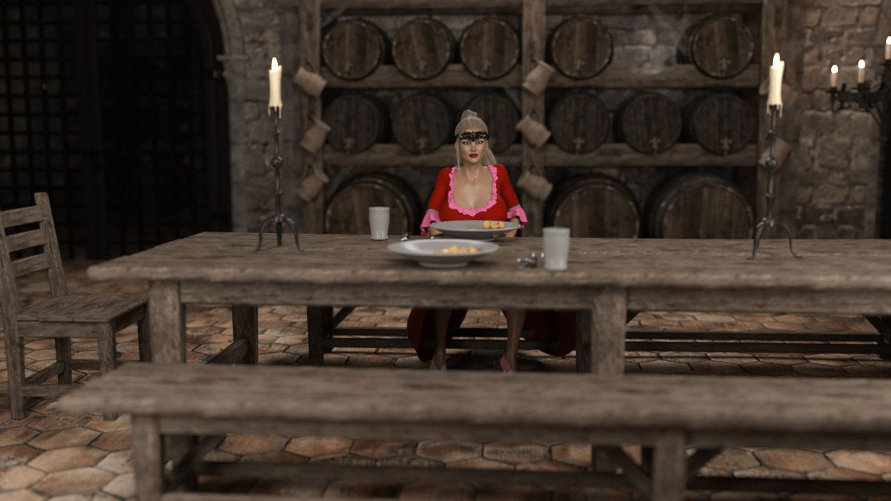- MC & Briley in a red dress page 1 full