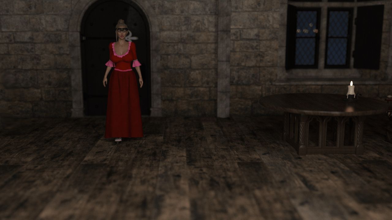 - MC & Briley in a red dress page 9 full