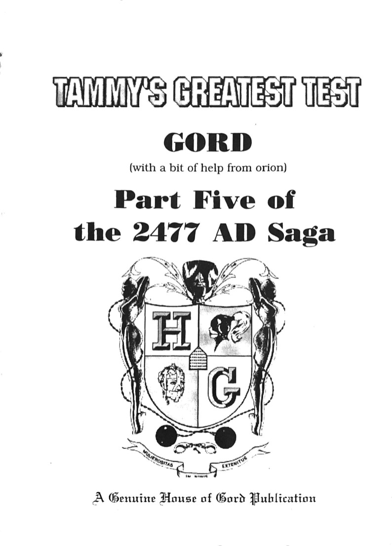 House of Gord BD-011 - 2477 AD - Part 5 - Tammys Greatest Test page 2 full