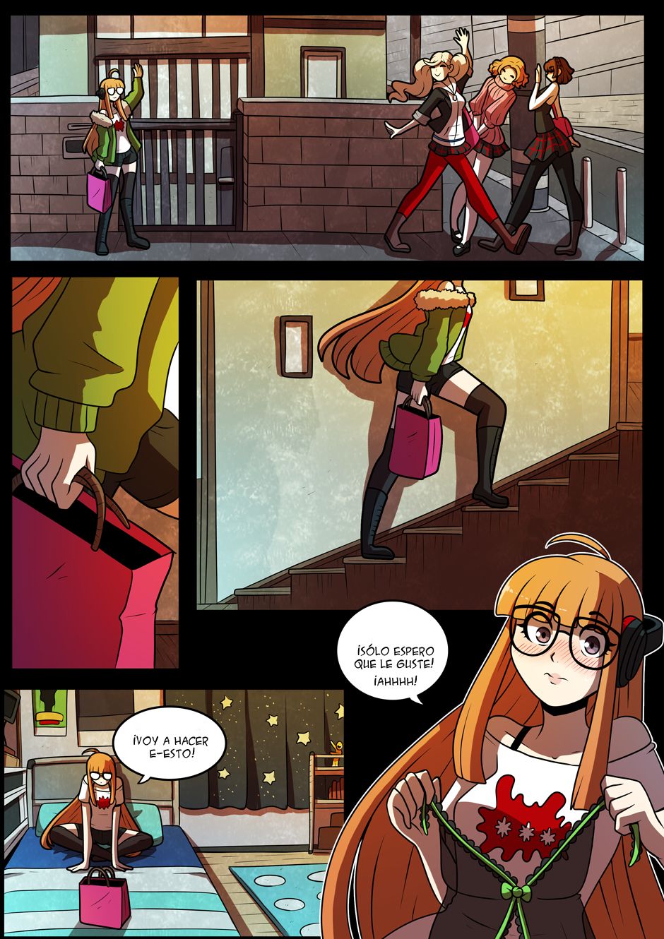 This is what girlfriends do right? -  -  - Complete page 8 full