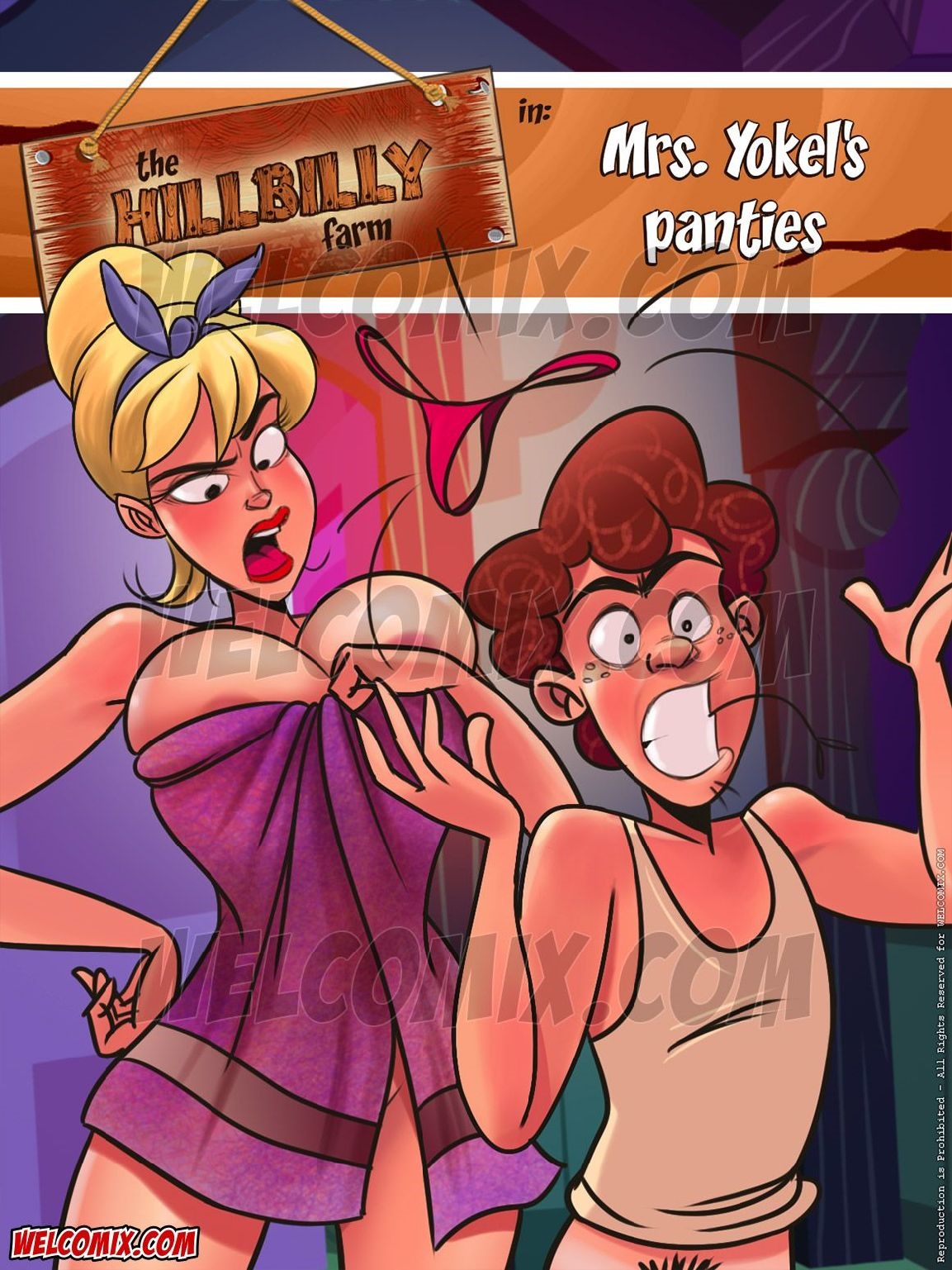 The Hillbilly Farm  - 2 - Mrs. Yokel's Panties - english page 1 full