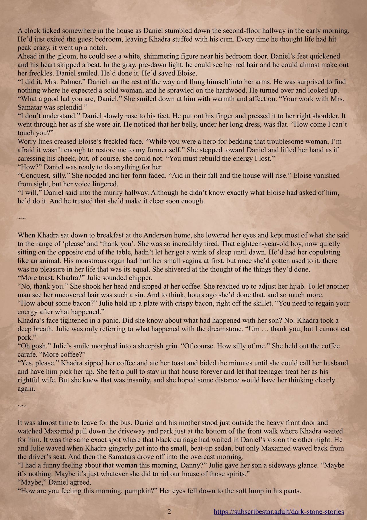 The Haunting of Palmer Mansion Chapter 11 Dark Stone Stories page 3 full