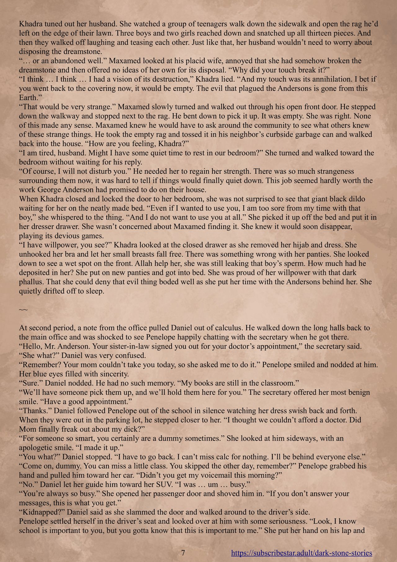 The Haunting of Palmer Mansion Chapter 11 Dark Stone Stories page 8 full