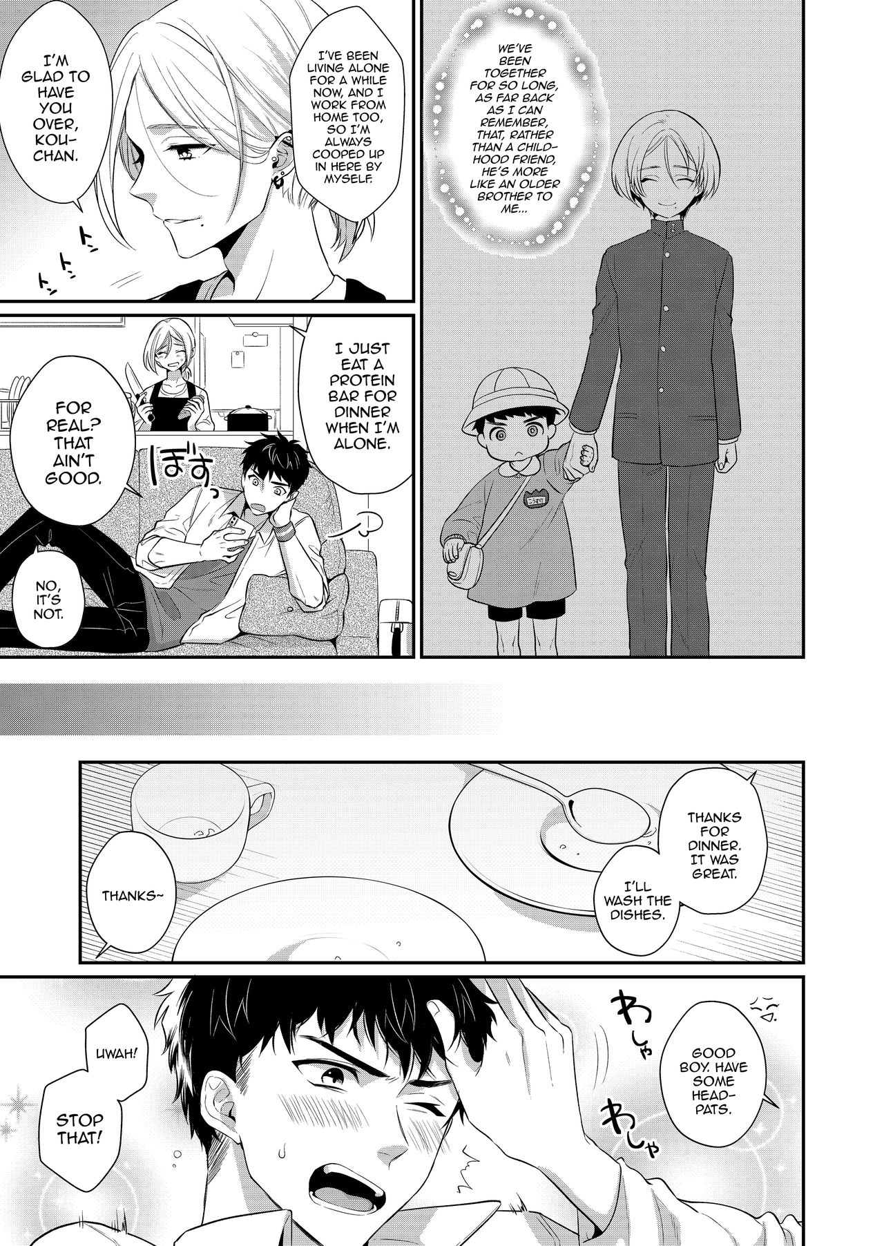 Love Lesson~ Otonari no Etchina Oniisan ga SEX no Osewa mo Shite Kuremasu page 4 full