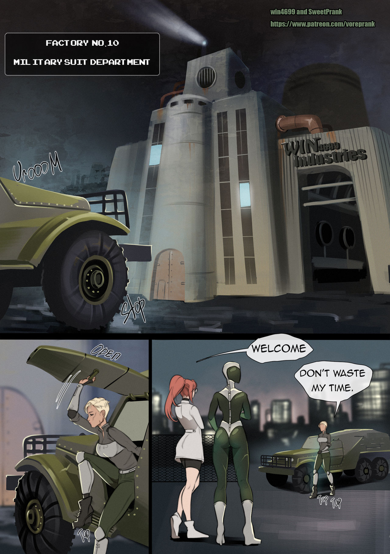 Vorepunk combat drone page 1 full