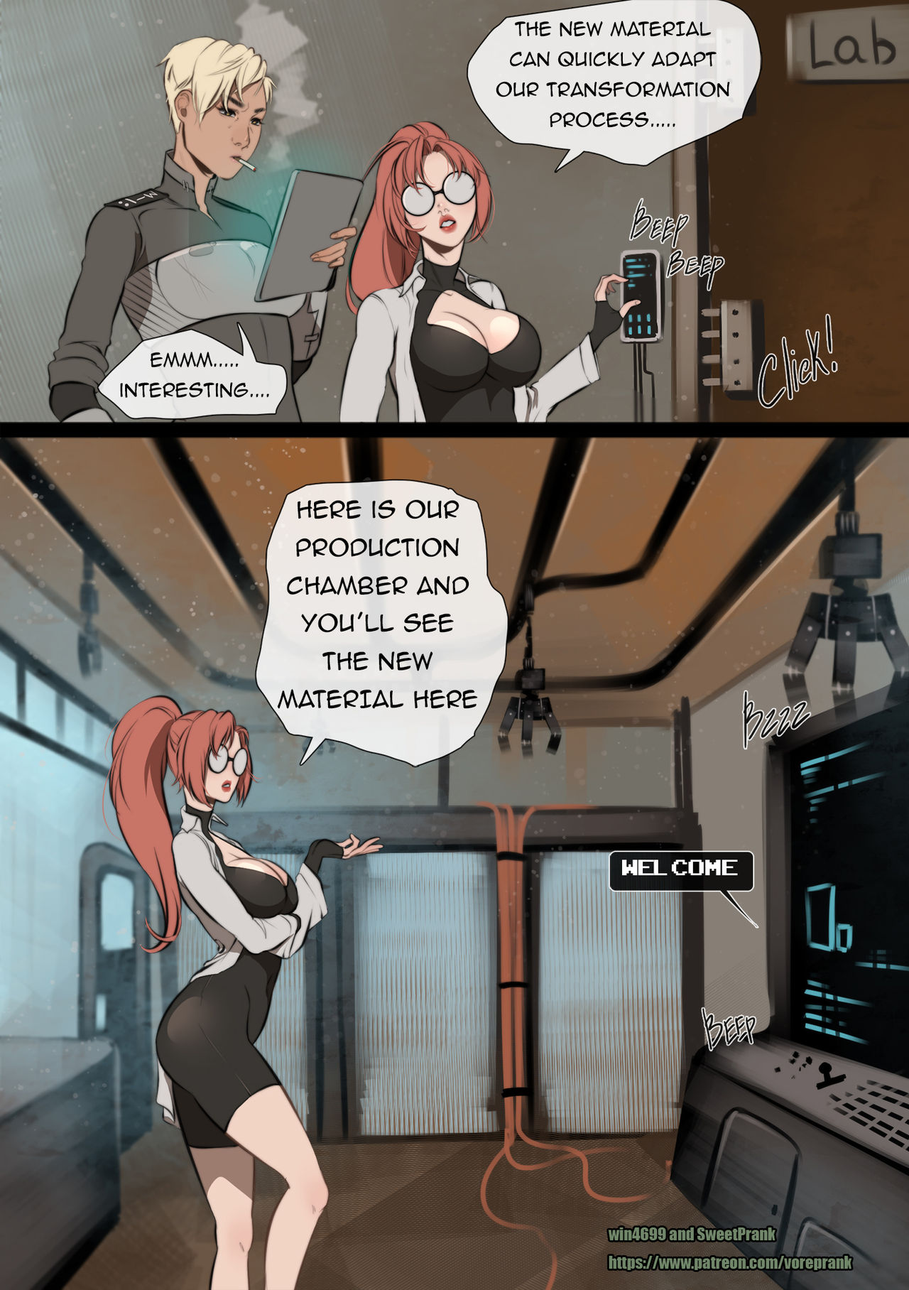 Vorepunk combat drone page 3 full