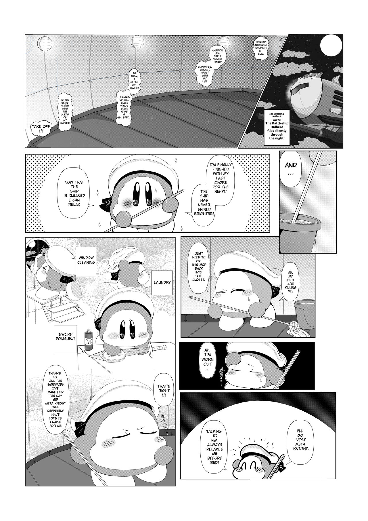 A Knight's Intense Estrus and The Sailor Who Cured it page 3 full