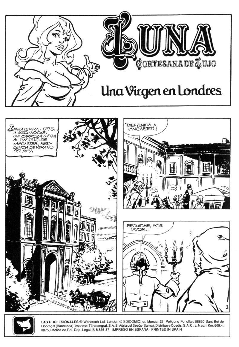 Luna - Cortesana de Lujo 01 - Una virgen en Londres page 1 full
