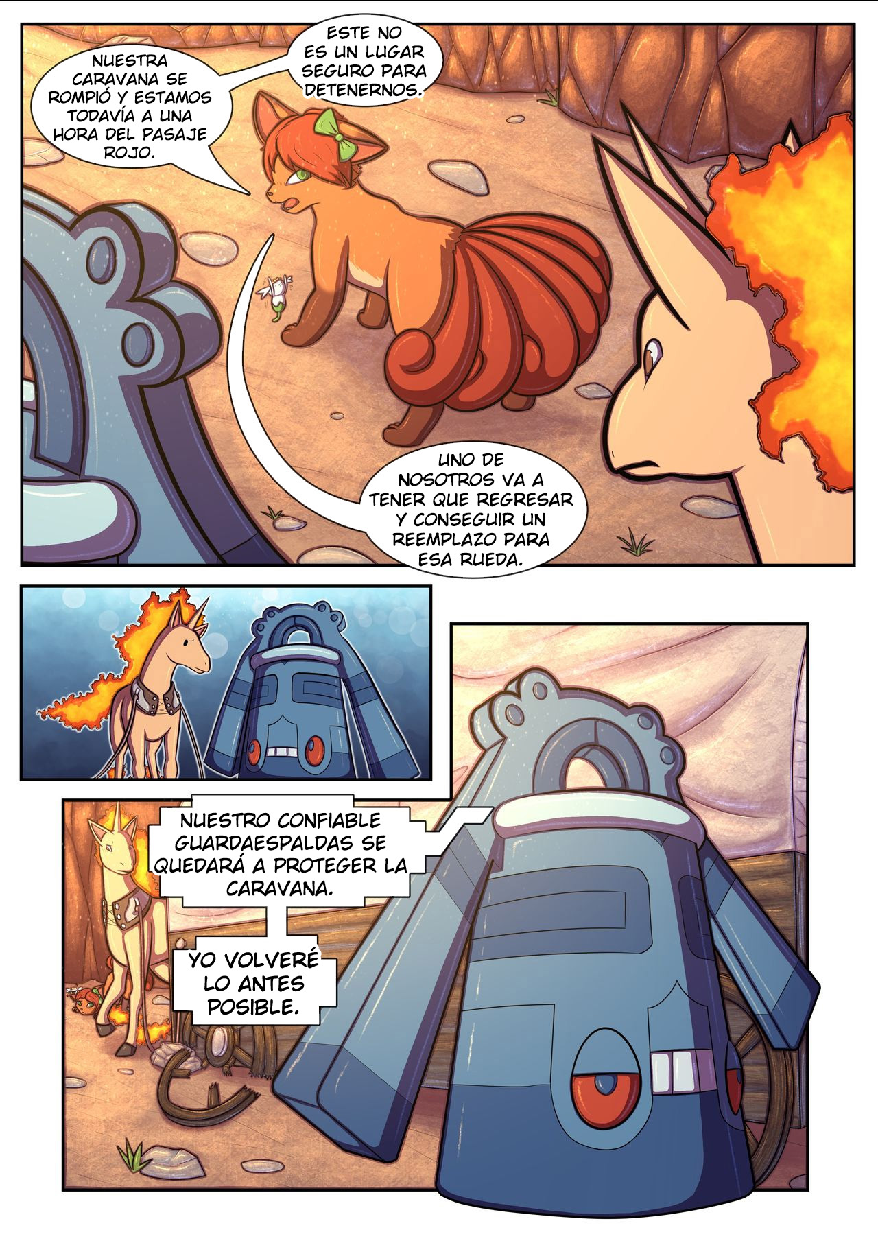 Wanderlust Bonus Comic: Blazing a Trail page 5 full
